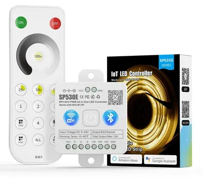 Obrázok produktu pre Sada na ovládanie cez 2,4 GHz WiFi, Bluetooth a diaľkové ovládanie (RF)