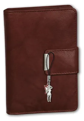 Obrázok produktu pre Money Maker RFID Blocker dámska peňaženka z pravej kože hnedá 9x3x13cm D2OPJ701N