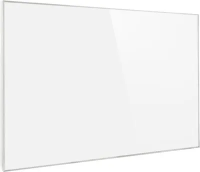 A white infrared heater panel is shown against a white background.