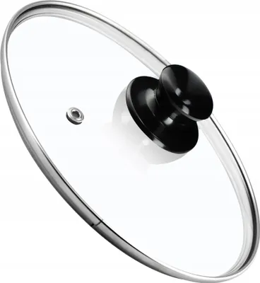 Image de Couvercle en verre - Couvercle pour casseroles et poêles - 28 cm - Universel - Résistant à la chaleur -  CE/UE