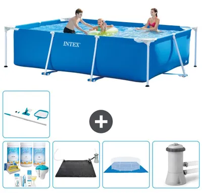 Produktbild von Rechteckiger Frame Pool - 300x200x75 cm - 6-teilig S20833
