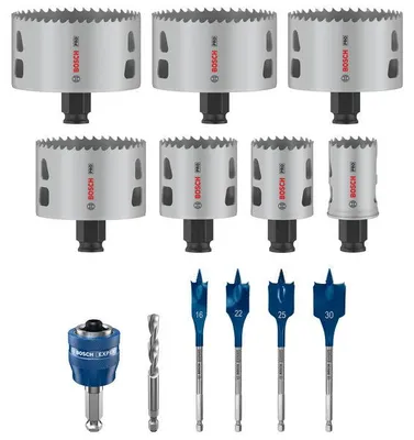 Produktbild von PRO Multi Material PC Plus Lochsägen Set, 22-86 mm, 13-tlg.