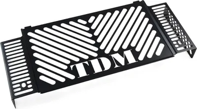 Zdjęcie produktu dla Osłona chłodnicy ZIEGER kompatybilna z Yamaha TDM 900 Design Logo czarny