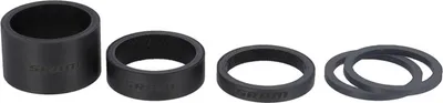 Produktbild von SRAM Carbon Spacer-Set schwarz - Präzise Einstellung der Lenkerhöhe