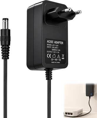 Produktbild von 12V 3A Netzteil/Ladegerät, kompatibel mit AVM Fritz!Box - 7690, 7590, 7560, 7490
