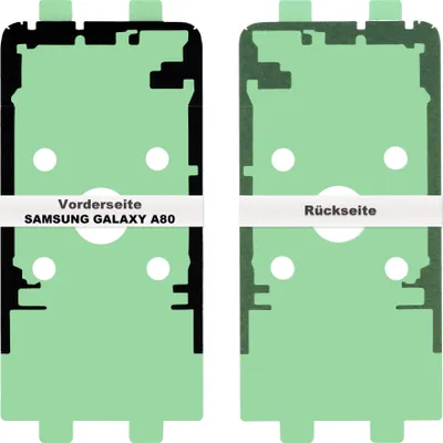 Produktbild von Samsung Galaxy A80 A805F Akkudeckel Klebefolie Kleber Backcover Rahmen Batterie Glue