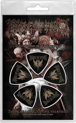 Produktbild von Cradle Of Filth Plektren-Set  The Screaming Of The Valkyries multicolor Standard