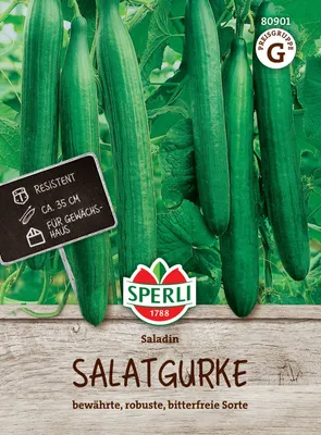 Produktbild von Gurke Saladin F1-Hybride | Gurkensamen von Sperli