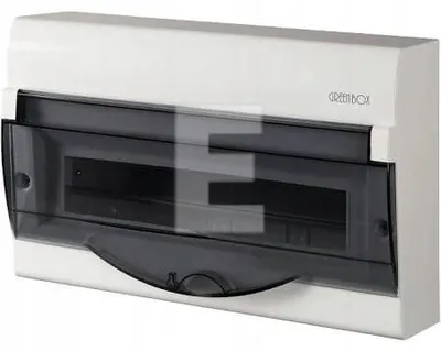 Productafbeelding van Verdeelpaneel Elektro-Plast, 0 V, IP40, 0 A, artikelnummer 2354-01