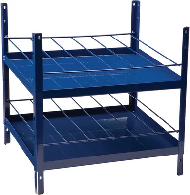 Produktbild von Regalelement LOGS 180 H520xB540xT390mm blau RAL 5022 2x6-reihig