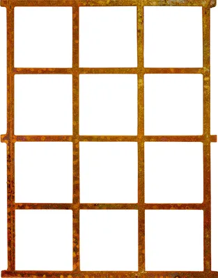 Produktbild von Fenster Rost Stall Eisenfenster Scheunenfenster Eisen Antik-Stil Gitter 95cm