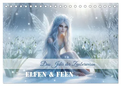 Produktbild von Das Jahr der Zauberwesen (Tischkalender 2027 DIN A5 quer), CALVENDO Monatskalender