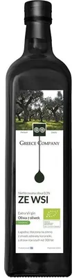 OLIWA Z OLIWEK EXTRA VIRGIN ZE WSI NIEFILTROWANA BIO 500 ml - GREECE COMPANY