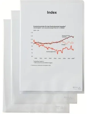 Image de Rexel Sichthülle A4 Hartf. - fs (50) - Transparent - Polypropylene (PP) - A4 - Malaysia (21770090)