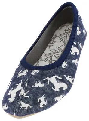 Produktbild von Beck Mädchen Horses Gymnastikschuhe, Blau, 32 EU
