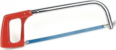 Produktbild von MANNESMANN Bügelsäge für Metall, Rohrrahmen aus Metall, Klingenlänge 10'-12'