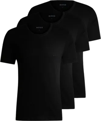 Produktbild von Herren Hugo Boss Classic T-Shirt Baumwolle 3er-Pack S