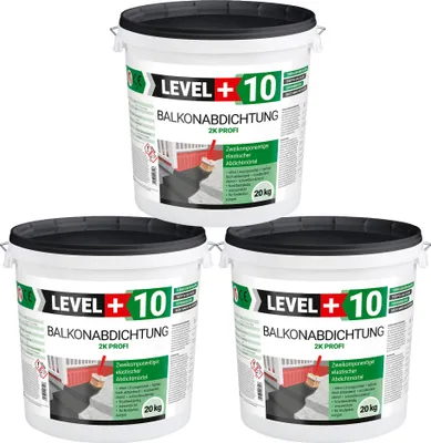 Zdjęcie produktu dla Zaprawa uszczelniająca Level+ BALKONABDICHTUNG 2K L+10 - 60 kg