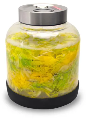 Produktbild von Solidchoice - Fermentationsgefäß, 2 Liter, mit Deckel und doppelter Ventilfunktion