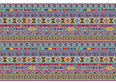 Obrázek produktu pro Etnická nálepka na nábytek Awussi 40 x 60 cm