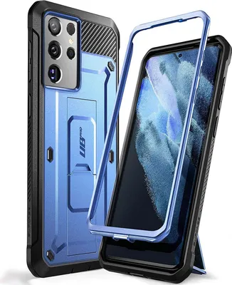 Produktbild von Supcase Unicorn Beetle PRO SUP-Galaxy-S21Ultra-UBPro-Tilt, Cover, Samsung, Galaxy-S21Ultra, 17,3 cm (6.8"), Blau