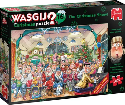 Produktbild von puzzle Wasgij Christmas 16 The Christmas Show 1000 tlg.