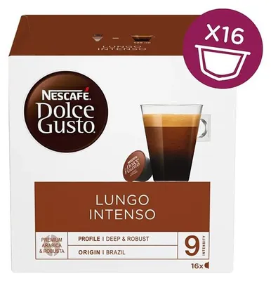 Produktbild von Nescafé Dolce Gusto Lungo Intenso Kaffeekapsel 16 Stück(e)