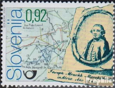 Produktbild von Briefmarken Slowenien 2009 Mi 704 (kompl.Ausg.) postfrisch Geburtstag J. Mrak