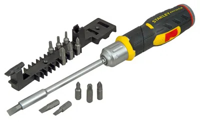 Zdjęcie produktu dla Stanley HTS FM PISTOL GRIP RATCHET MULTIBIT - 12 BIT
