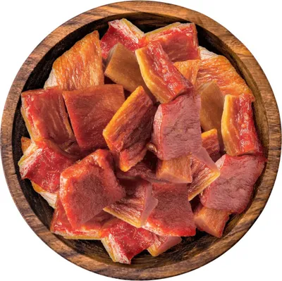 Produktbild von Papayastücke, getrocknet, Papaya Stücke, Trockenfrüchte ohne Zuckerzusatz & ungeschwefelt, 1kg