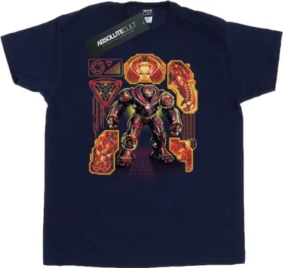 Produktbild von Marvel - "Avengers Infinity Warbuster" T-Shirt für Herren BI12322 (3XL) (Marineblau)