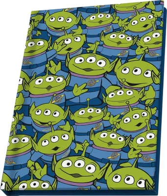 Produktbild von Toy Story - Notizbuch, Aliens CD1629 (Einheitsgröße) (Grün/Blau)