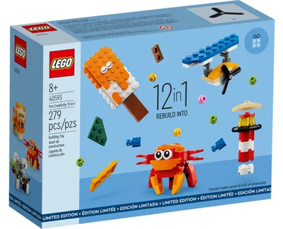 Zdjęcie produktu dla LEGO Iconic 40593, Zestaw do budowania, 8 lat(a), Plastik, 279 szt., 295 g