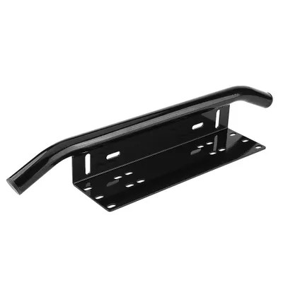 Imagen del producto de Soporte para la luz de la matrícula, soporte para la placa de matrícula, portamatrículas, marco para la placa de matrícula, soporte para luces de la barra de protección delantera