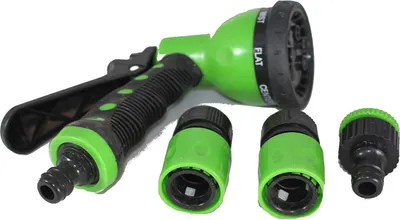 Produktbild von Gartenbrause Set 1/2 Zoll Spritzpistole Gartenspritze Multibrause 4tlg