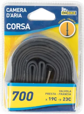 Immagine prodotto di Tubo da bici 700 x 35/42c per bici da strada - ETRTO 23-622, Alta resistenza e durata, Compatibile con pneumatici da strada, Facile da montare e riparare