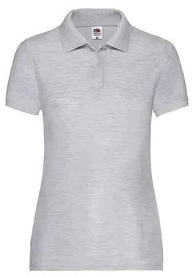Produktbild von Fruit of the Loom - "65/35" Poloshirt für Damen FK2232 (L) (Grau meliert)