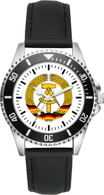 Produktbild von KIESENBERG Herrenuhr Armbanduhr DDR Geschenk Fan Artikel Zubehör Fanartikel Analog Quartz Uhr L-1171