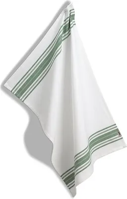 Produktbild von KELA Handtuch Cora 100% Baumwolle hellgrün/grün gestreift 70,0x50,0cm KL-12826