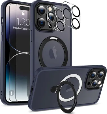 Immagine prodotto di Custodia ibrida con vetro per iPhone 13 Pro Max per la copertura protettiva MagSafe