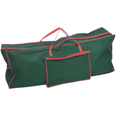 Produktbild von DSS | Weihnachtsbaum-Aufbewahrungstasche | 125 x 30 x 50 cm mit Reißverschluss und Tragegriffen