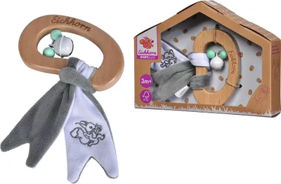 Produktbild von Eichhorn Baby Pure Rassel Buchenholz