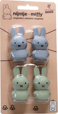 Produktbild von Atelier Pierre Miffy Magnete Silver Blue / Eucalyptus 4 Stück