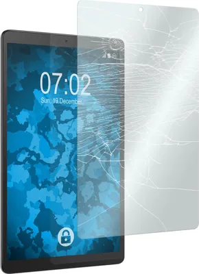 Produktbild von 2er-Pack PhoneNatic Glas-Folie klar  kompatibel mit Samsung Galaxy Tab A 10.1 (2019) - Panzerglas für Galaxy Tab A 10.1 (2019)