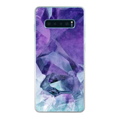 Produktbild von MuchoWow® Handyhülle Schutzhülle Hülle für Samsung Galaxy S10 Plus Mineralien - Naturstein - Kristalle Silikon Softcase Handy Hülle - Schutzhülle