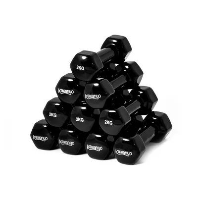 Obrázek produktu pro Kawanyo 5 párů vinylových rukojetí, 2,0 kg - schwarz