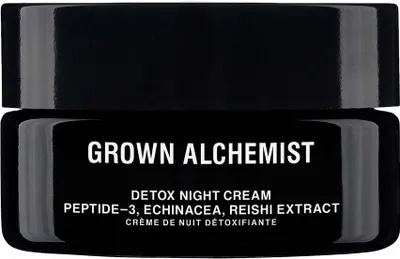Zdjęcie produktu dla Grown Alchemist Detox Night Cream, Krem na noc, Kobiety, Uniwersalne, Decollete, Twarz, Szyja, Krem przeciwzmarszczkowy, Ujędrniający, Nawilżający, Regeneracja, Wygładzający, 40 ml