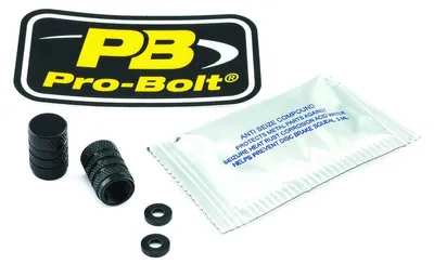 Produktbild von Pro Bolt 2dcap10bk Luftventilkappe Durchsichtig  Durchsichtig One Size