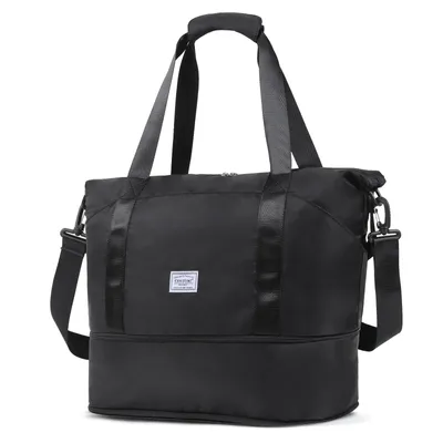 Produktbild von Reisetasche Damen 42x40x23, Easyjet Handgepäck tasche Herren Weekender Bag, Sporttasche Travel Duffle Bag Fitnesstasche