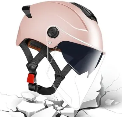 Produktbild von Großer Motorradhelm mit Klappvisier für Roller und Schutzausrüstung